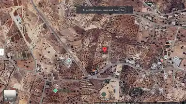 مزرعة/شاليه في حوض ابو بصيلة على طريق الماسورة في الصبيحي - السلط - 90,000 دأ - صورة NaN